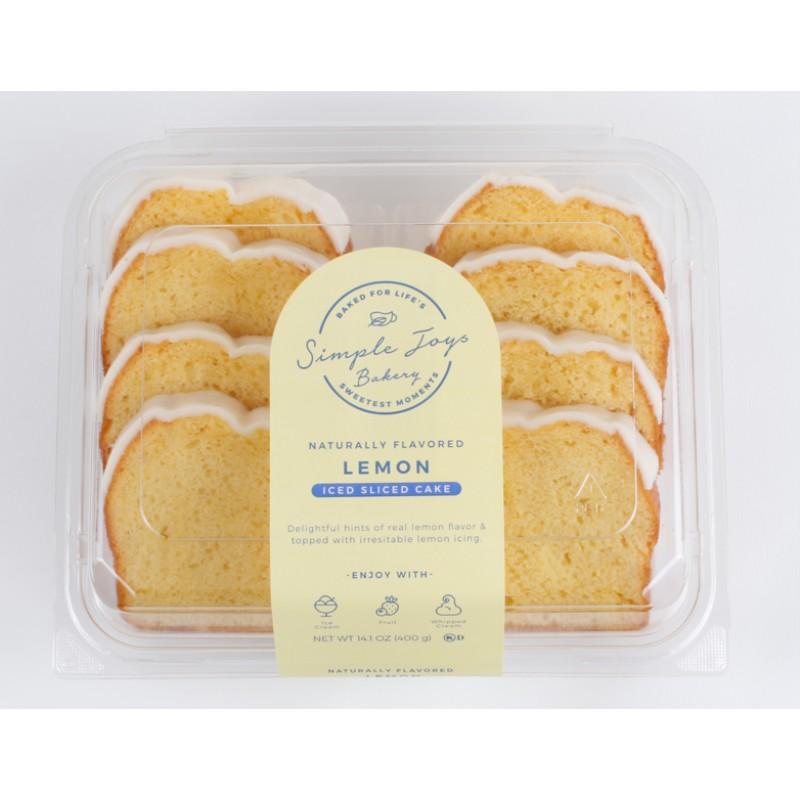Simple Joys Bakery Lemon Iced Sliced Cake 14 oz.