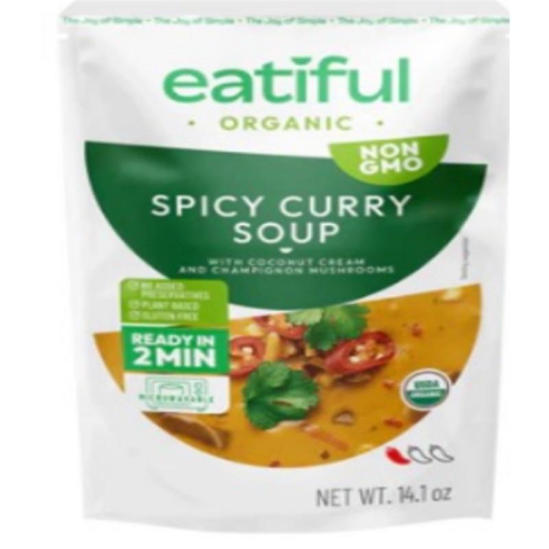 Eatiful Organic Spicy Curry Soup 14.1 oz