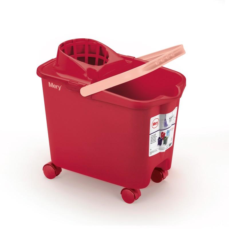 MERY CUBO CON RUEDAS RED 1 CT