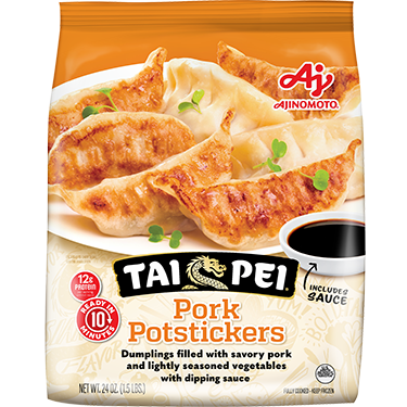 Tai Pei Pork Potstickers with Sauce 24 oz