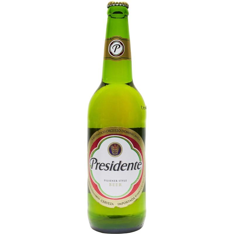 Presidente Cerveza Dominicana En Botella 22 oz.