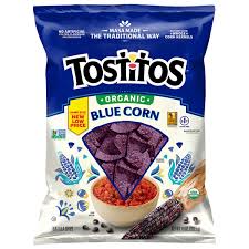 Tostitos Organic Blue Corn Tortilla Chips 10 oz
