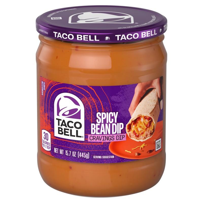 Taco Bell Spicy Bean Dip 15.7 oz.