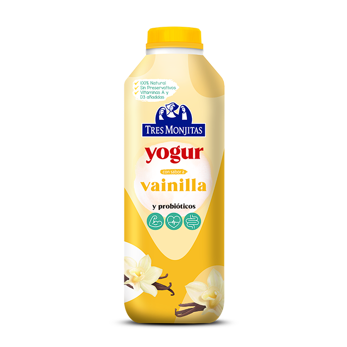 Tres Monjitas Vainilla Yogurt 32 oz
