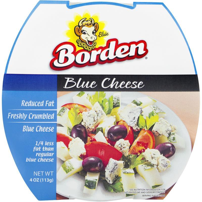 Borden Crumbled Blue Cheese 4 oz