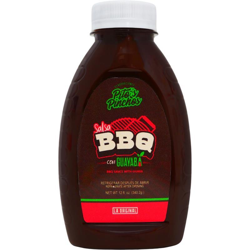 Pito’s Pinchos Salsa BBQ con Guayaba 12 oz