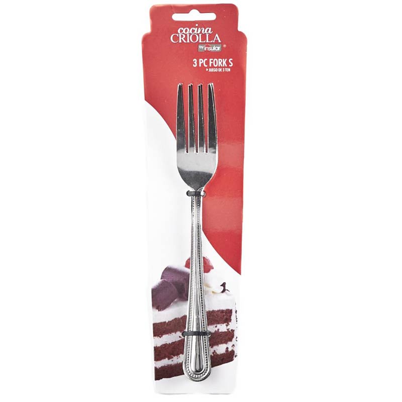 Cocina Criolla Tenedores 3 ct.