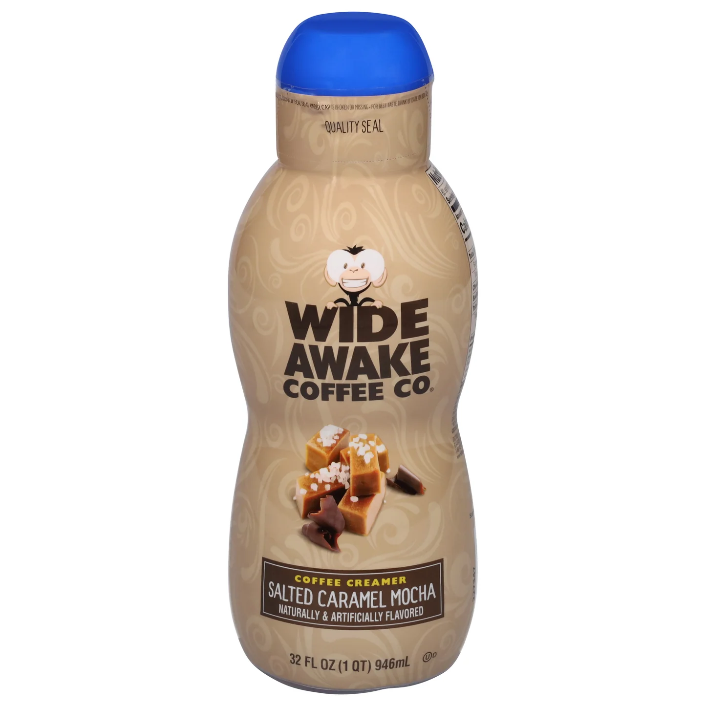 Wide Awake Coffee Creamer Salted Caramel Mocha 32 oz