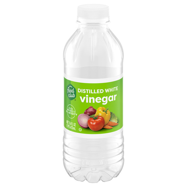 Food Club Distilled White Vinegar 16 oz