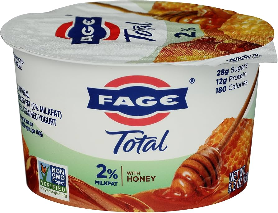 Fage Total 2% Milkfat Honey Yogurt 5.3 oz