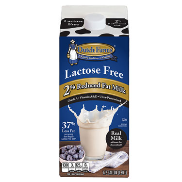 Dutch Farms Lactose Free 2% Milk 64 oz.