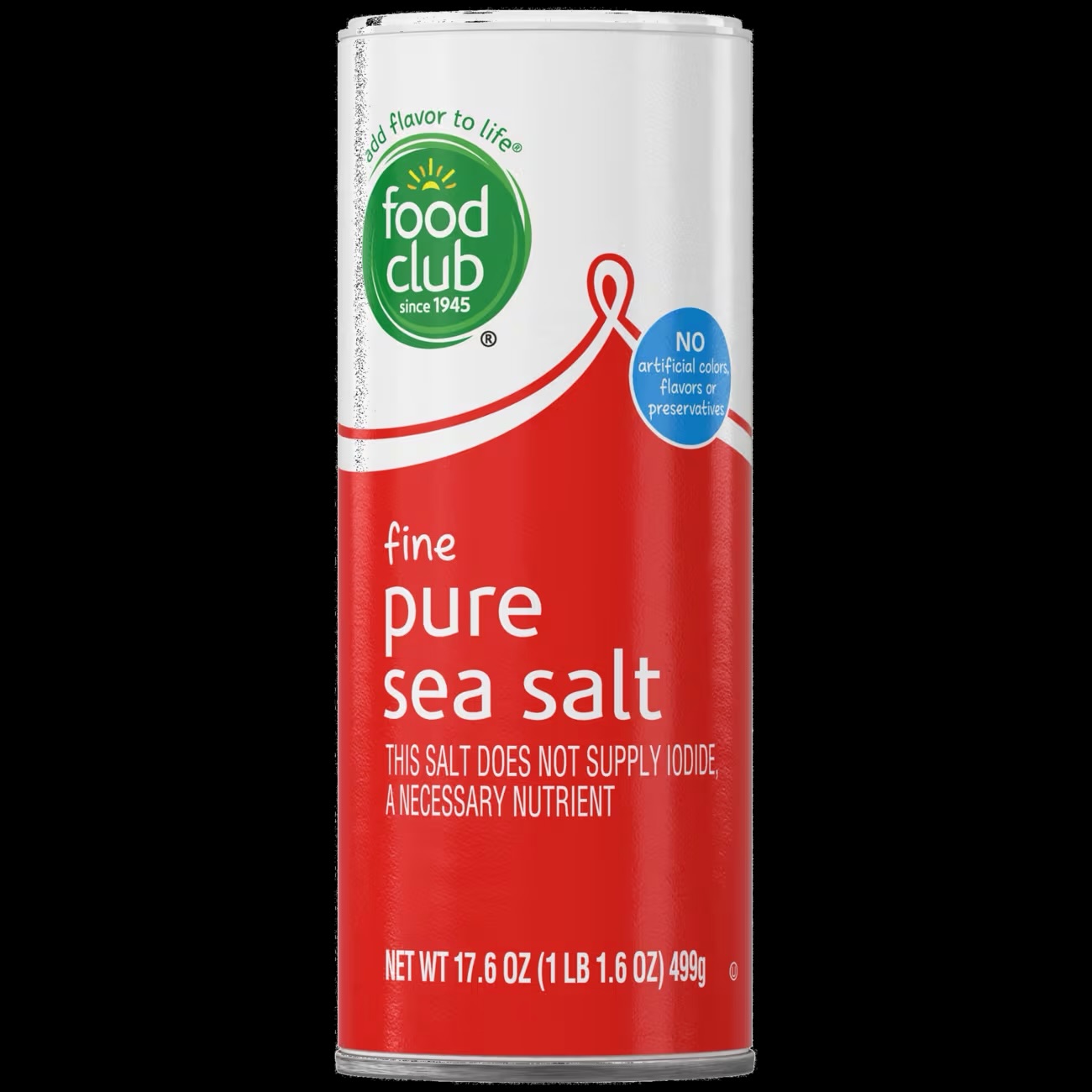 Food Club Puré Sea Salt Fine 17.6 oz