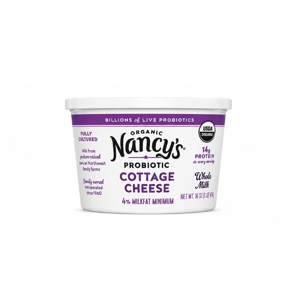Organic Nancy's Probiotic Cottage Cheese 16 oz