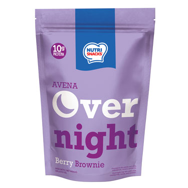Nutrí Snacks Overnight Oats Berry Brownie 11.4 oz