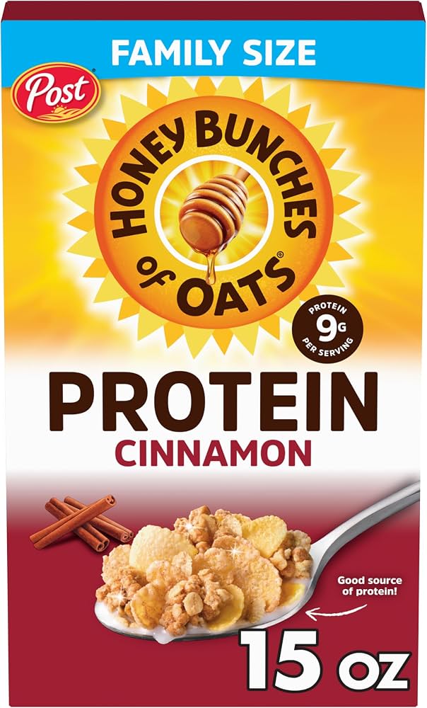 Post Honey Bunches Of Oats Cinnamon 15 oz