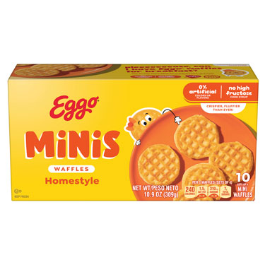 Eggo Minis Homestyle Waffles 10.9 oz