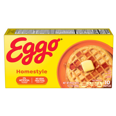 Eggo Homestyle Waffles 12.3 oz