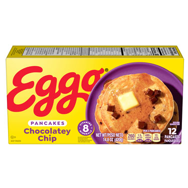 Eggo French Chocolatey Chip Pancakes 11.6 oz