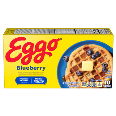 Eggo Blueberry Waffles 12.3 oz