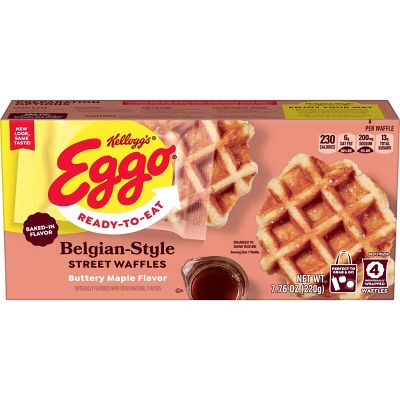 Eggo Frozen Buttery Maple Waffles 7.76 oz