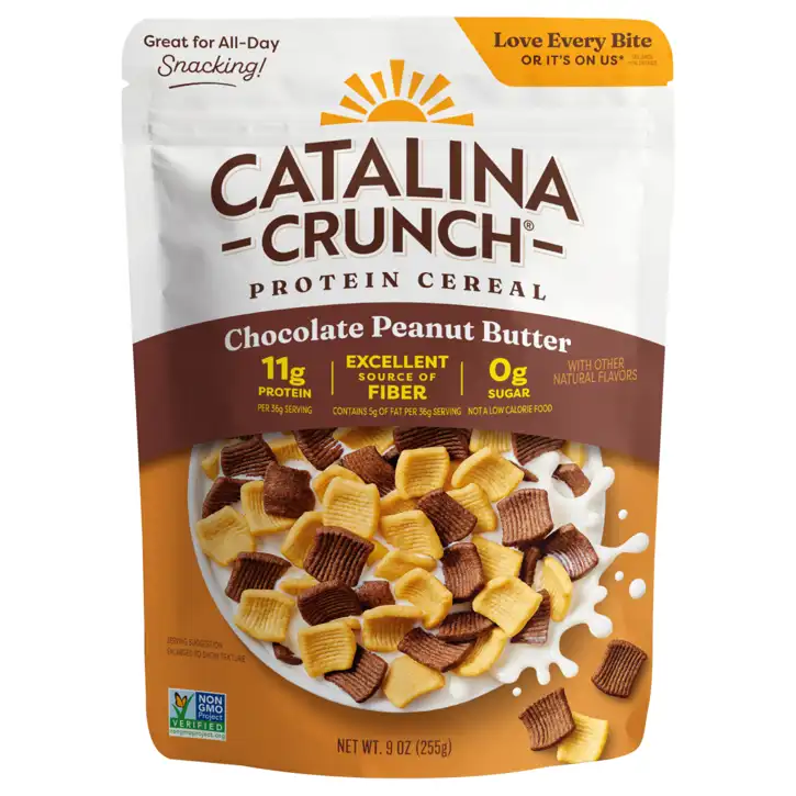 Catalina Crunch Chocolate Peanut Butter Cereal 9 oz
