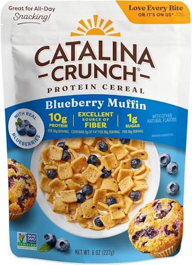 Catalina Crunch Blueberry Muffin Cereal 9 oz
