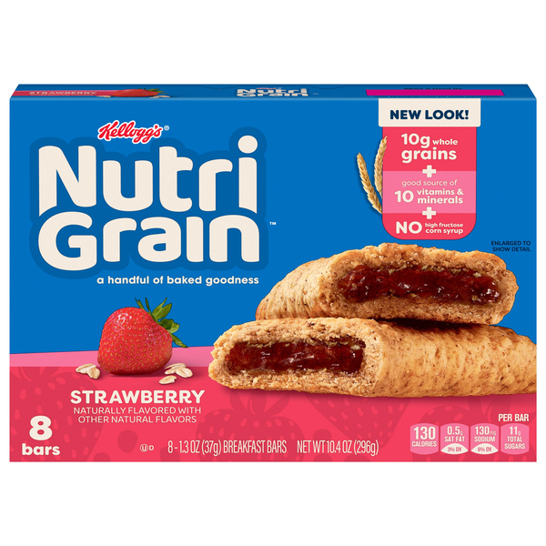 Nutrí-Grain Strawberry Breakfast Bars 8 ct