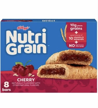 Nutrí-Grain Cherry Breakfast Bars 8 ct