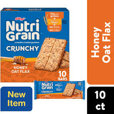 Nutri-Grain Crunchy Honey Oat Flax Bars 10 ct
