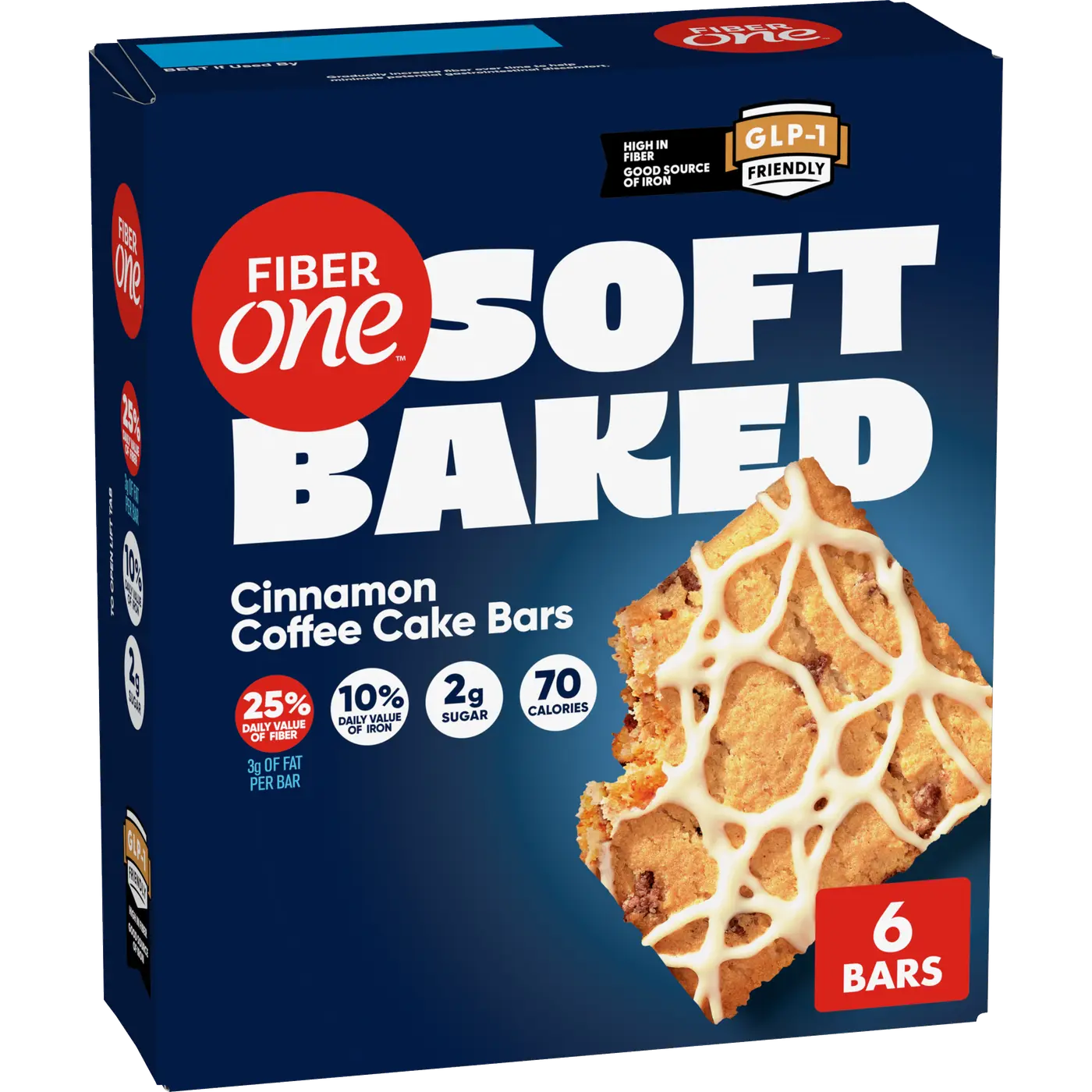 FiberOne Soft-Baked Bars Cinnamon Coffee Cake 5.34 oz