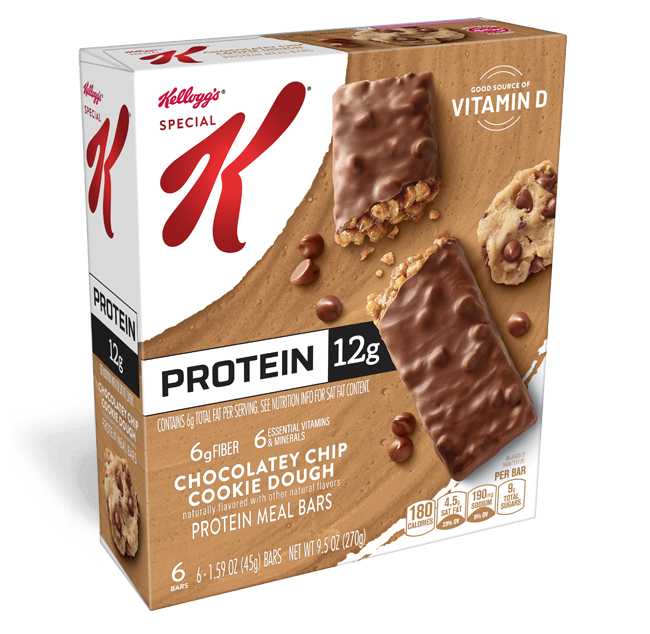 Special K Protein Bar Chocolatey Chip Cookie Dough 9.5 oz