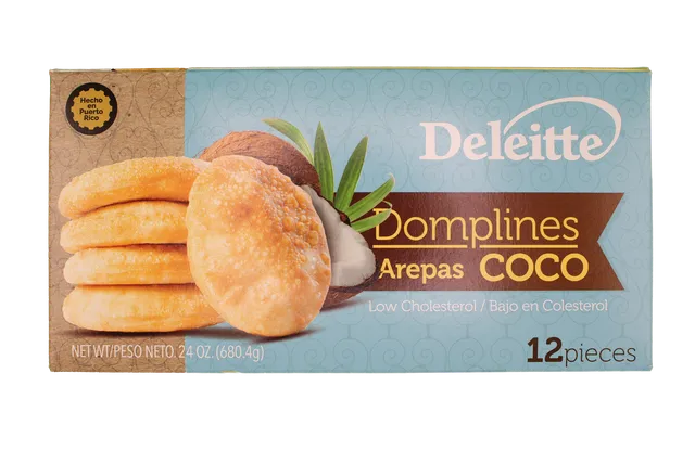 Deleitte Domplines Arepas Coco 12-2 oz