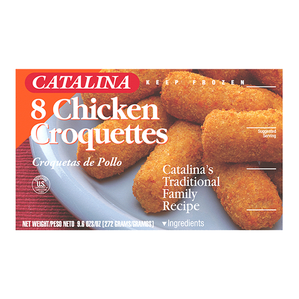Catalina Croquetas de Pollo 8 ct