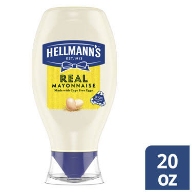Hellmann’s Squeezable Mayonnaise 20 oz