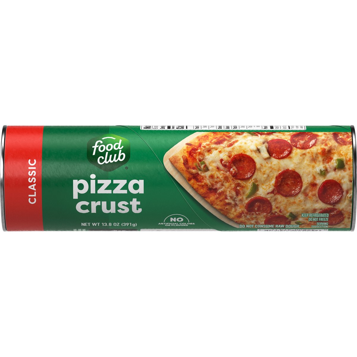Food Club Classic Pizza Crust 13.8 oz