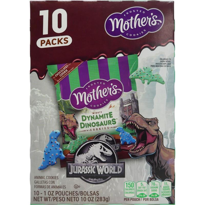 Mother's Cookies Dynamite Dinosaurs 10 ct