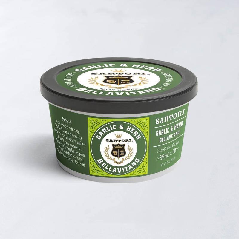 Sartori Garlic & Herb Bellavitano Dip 7 oz