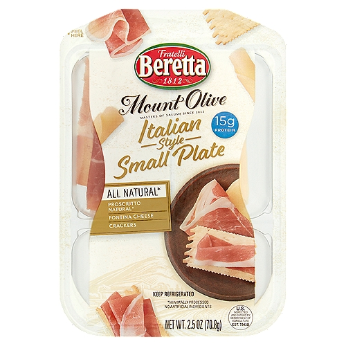 Beretta Mount Olive Italian Style Small Plate 2.5 oz