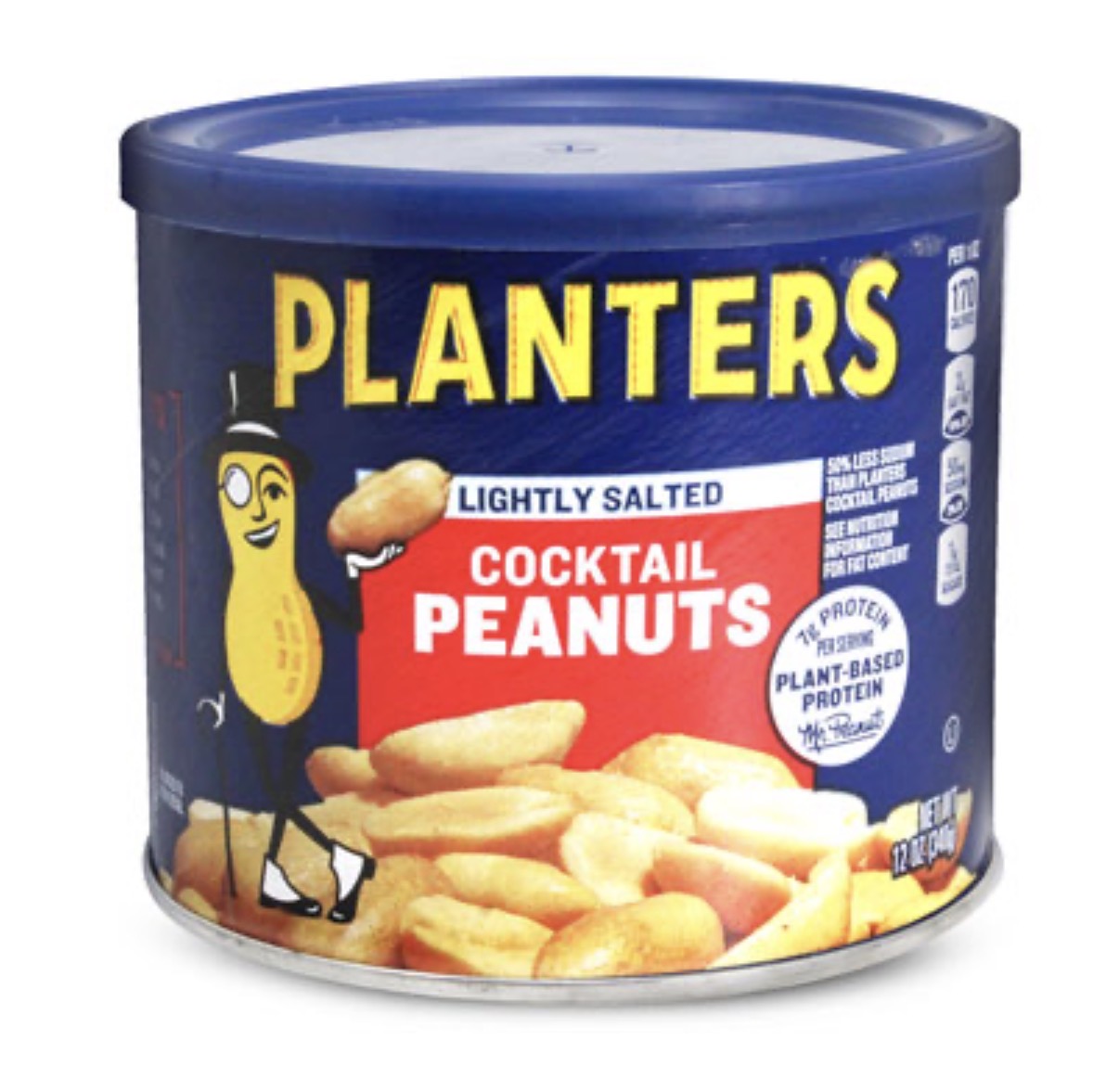 Planters Cocktail Peanuts Lightly Salted 12 oz