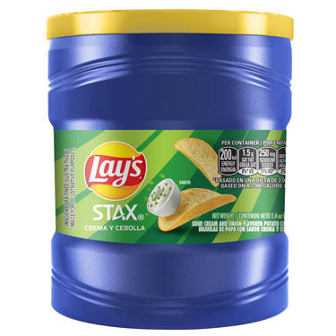 Lay's Stax Sour Cream & Onion 1.41 oz