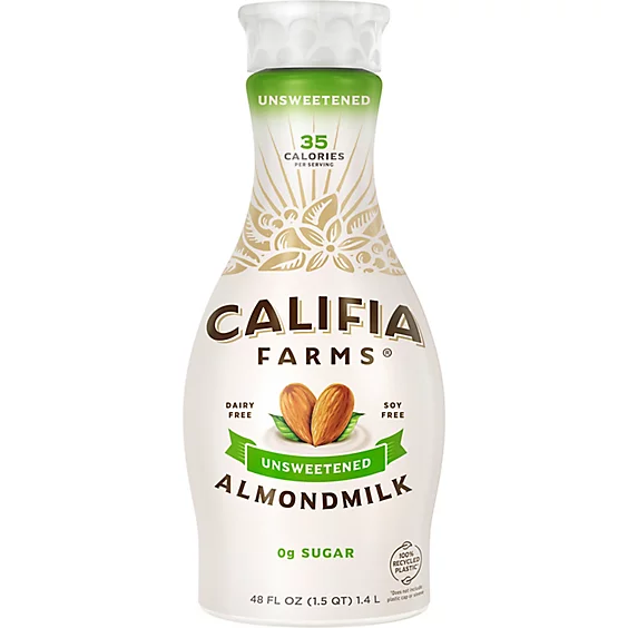 Califia Unsweetened Almond Milk 48 oz