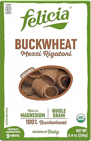 Felicia Buckwheat Rigatoni 8.8 oz