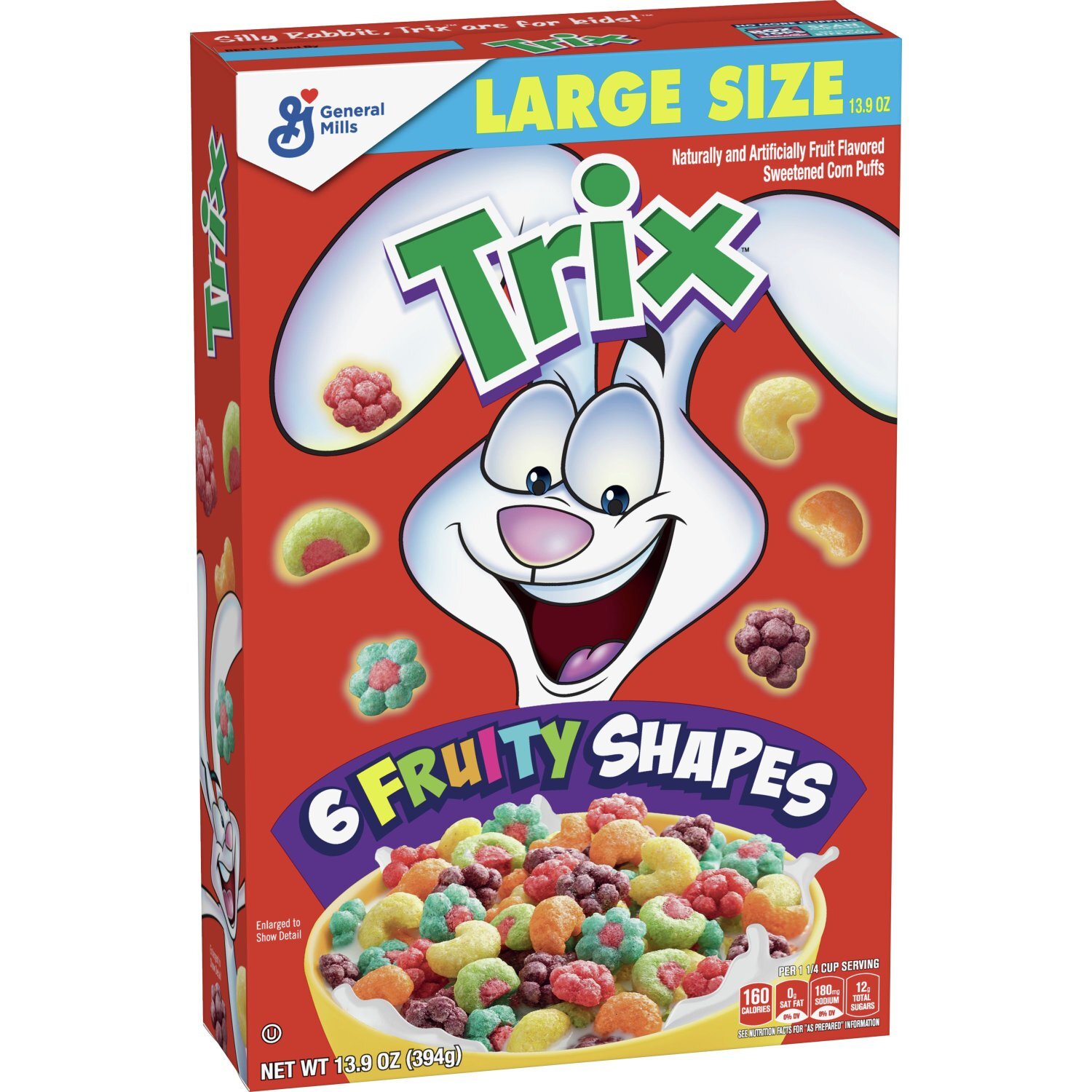 Trix 6 Fruity Shapes 13.9 oz