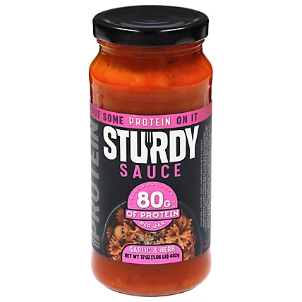 Sturdy Pasta Sauce Garlic & Herb 17 oz