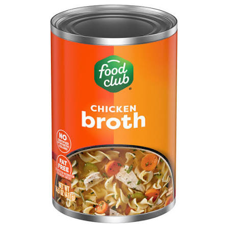 Food Club Chicken Broth 14.5 oz