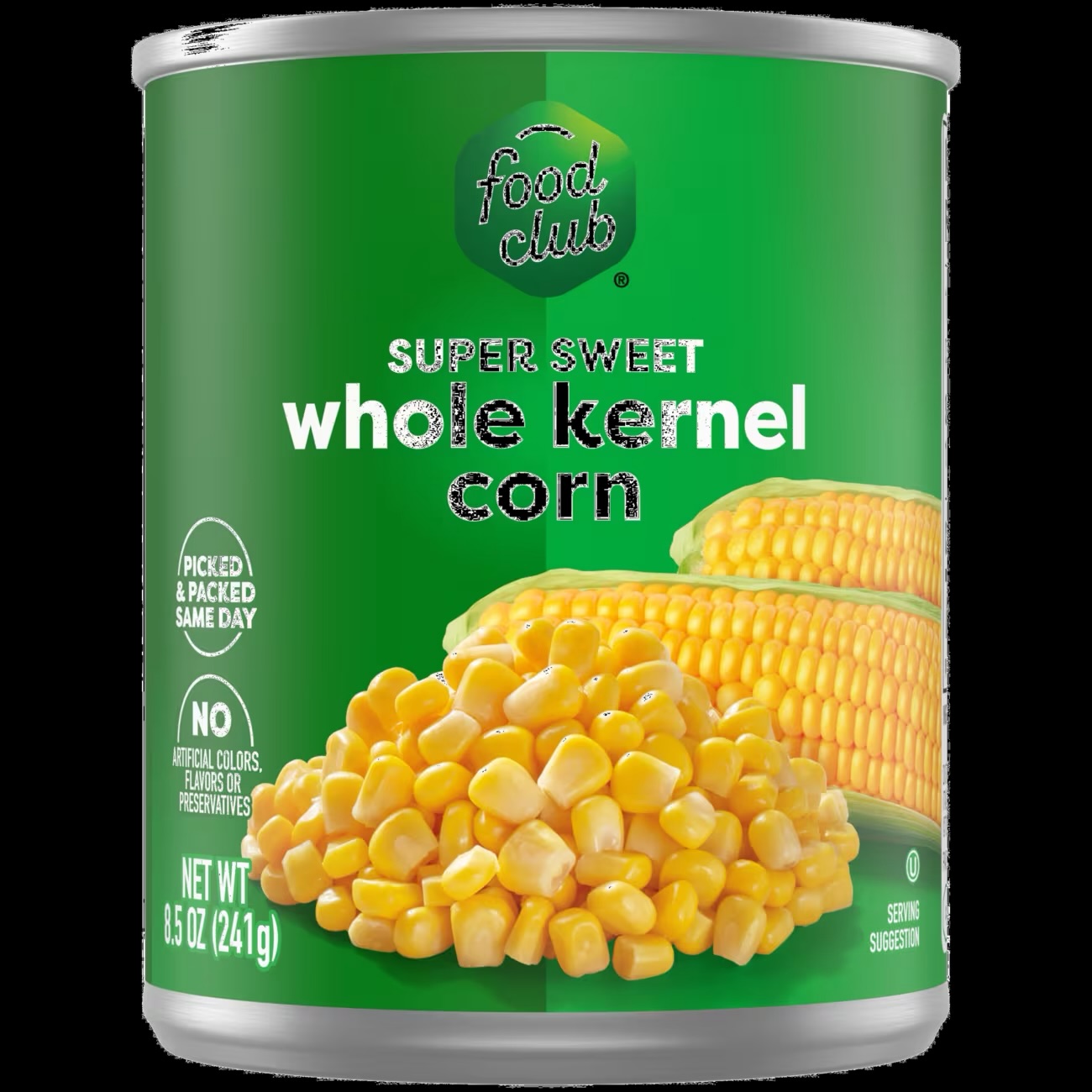 Food Club Super Sweet Whole Kernel Corn 8.5 oz