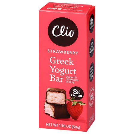 Clio Greek Yogurt Bar Strawberry 1.76 oz