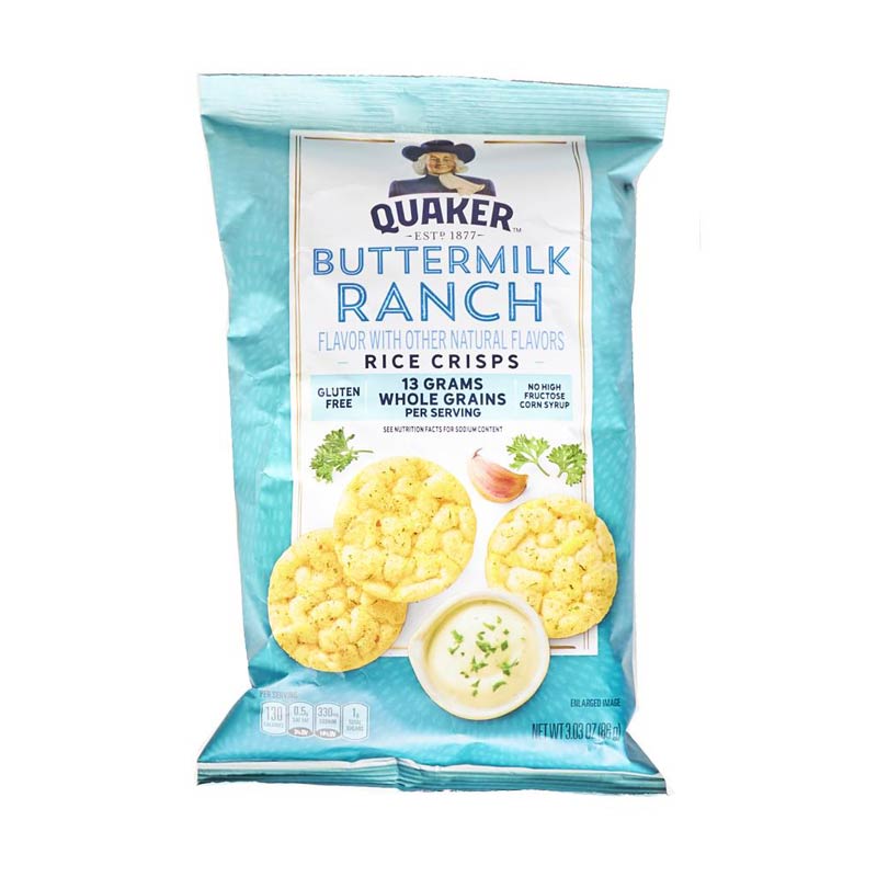Quaker Rice Crisps Buttermilk Ranch 3.03 oz