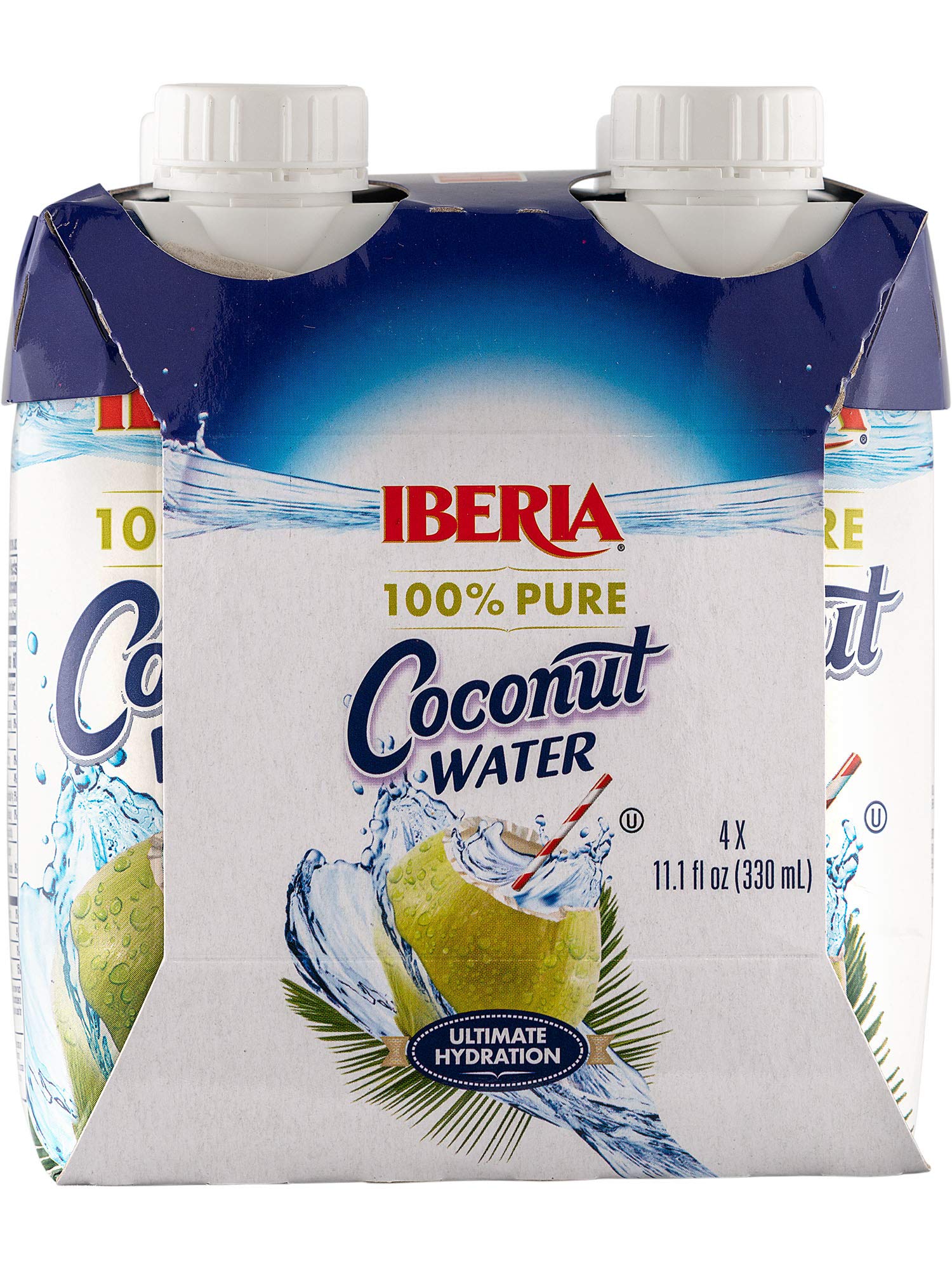 Iberia Coconut Water 4-11.1 oz