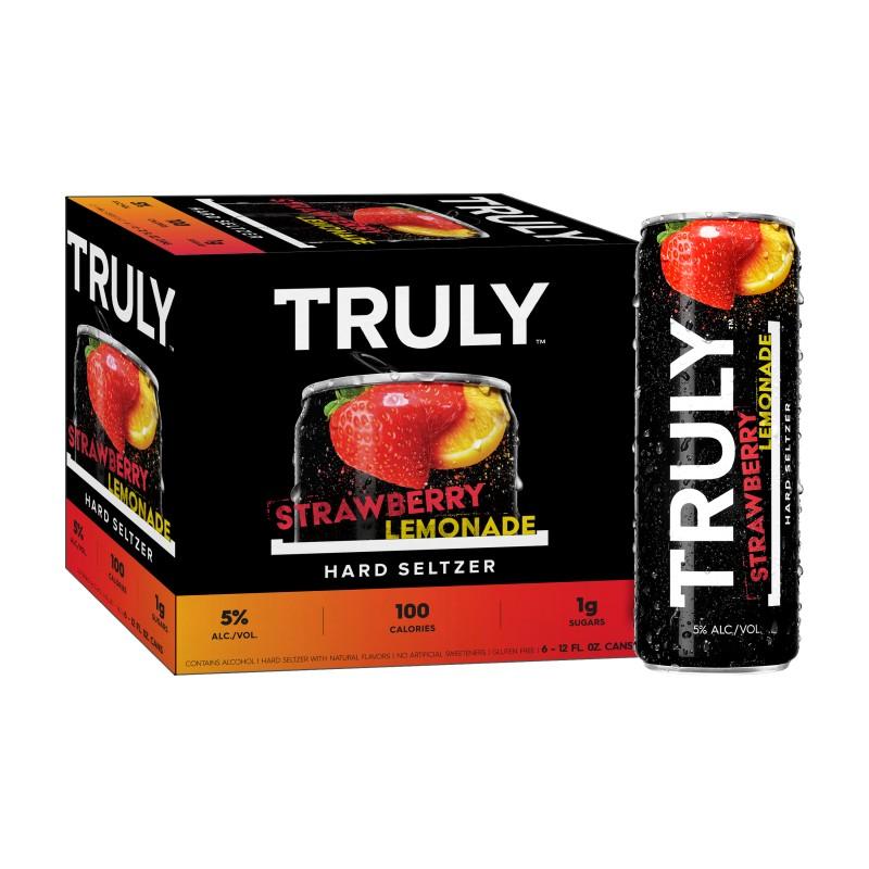 Truly Strawberry Lemonade Hard Seltzer 6/12 oz